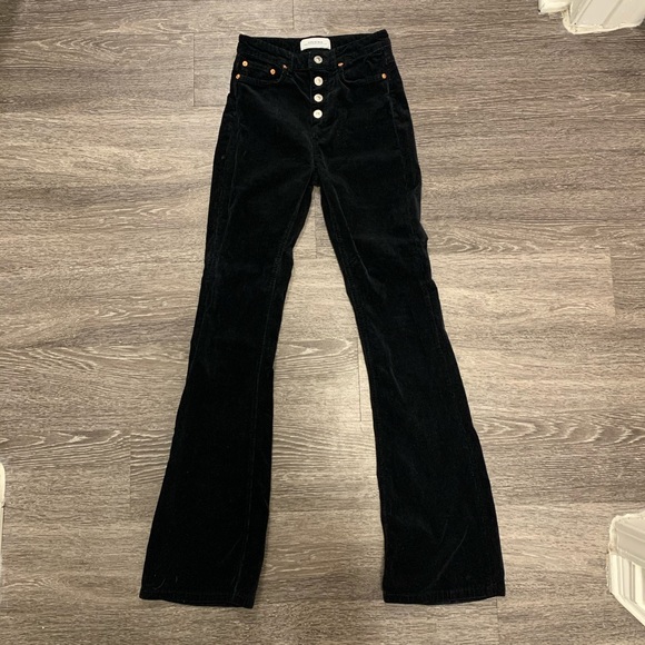 Zara Pants - Corduroy Boot Leg Pants
